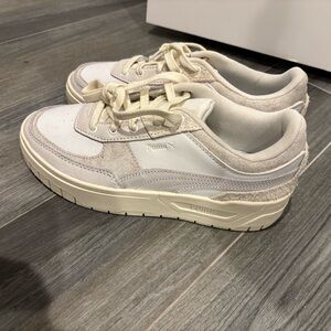 Puma Cream Sneakers for Women